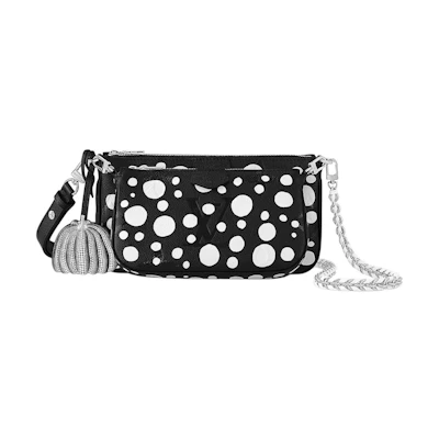 Louis Vuitton x Yayoi Kusama Multi Pochette Accessoires Black/White