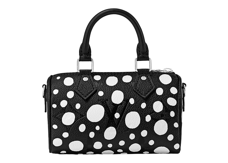 Order 路易威登 x 草間彌生 Nano Speedy 黑色/白色