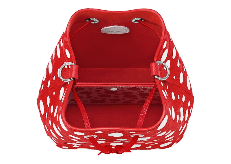 Lookbook ルイ・ヴィトン x 草間彌生 ネオノエ BB レッド/ホワイト