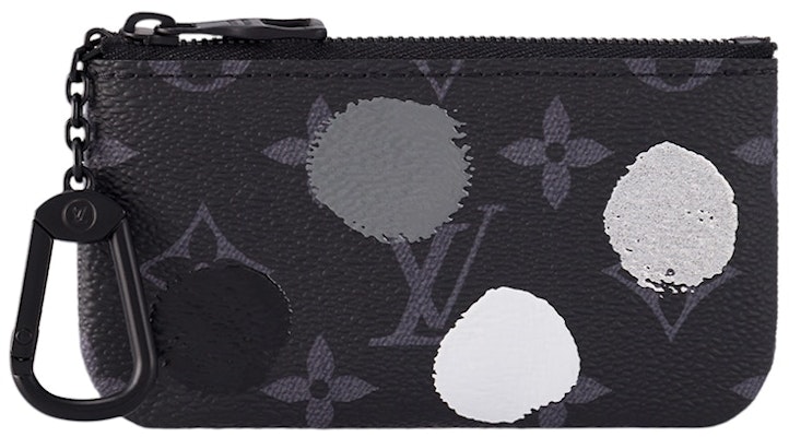 Louis Vuitton x Yayoi Kusama Pochette Cle Monogram Eclipse Black/Silver Buy Louis Vuitton x Yayoi Kusama Pochette Cle Monogram Eclipse Black/Silver