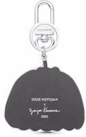 Lookbook LOUIS VUITTON x Yayoi Kusama Pumpkin Leather Metal Keychain Yellow Unisex M01103