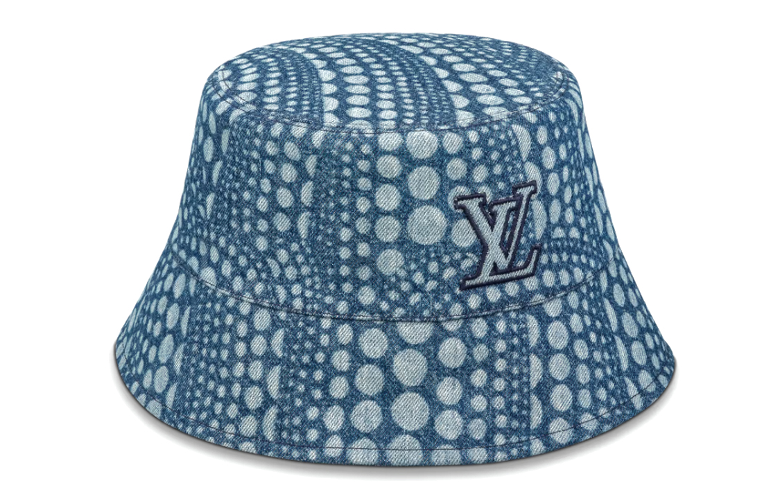 Order 路易威登 x 草间弥生蓝色南瓜双面男款渔夫帽 M7066