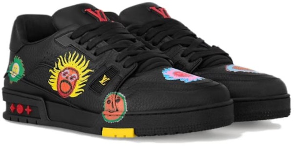 路易威登 x 草间弥生 图标黑色运动鞋 1ABD2Q Order 路易威登 x 草间弥生 图标黑色运动鞋 1ABD2Q