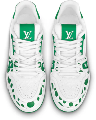 Sneaker Louis Vuitton x YAYOI KUSAMA 'Putih Hijau' 1AB8KQ Lookbook Sneaker Louis Vuitton x YAYOI KUSAMA 'Putih Hijau' 1AB8KQ