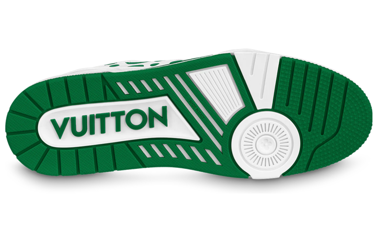 Shop Sneaker Louis Vuitton x YAYOI KUSAMA 'Putih Hijau' 1AB8KQ