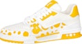 Buy Louis Vuitton x YAYOI KUSAMA Kasut Sneaker 'Putih Kuning' 1ABD1U