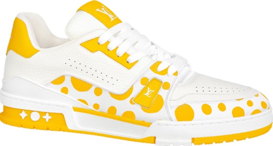 路易威登 x 草间弥生 白黄配色运动鞋 1ABD1U Order 路易威登 x 草间弥生 白黄配色运动鞋 1ABD1U