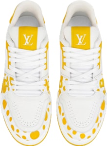 路易威登 x 草间弥生 白黄配色运动鞋 1ABD1U Lookbook 路易威登 x 草间弥生 白黄配色运动鞋 1ABD1U