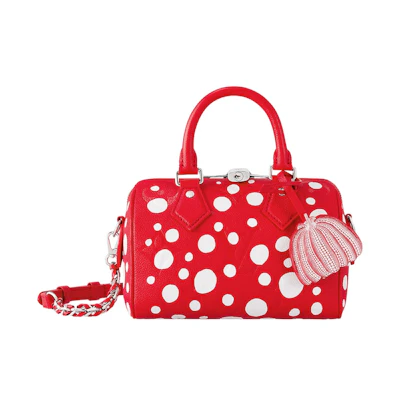 Louis Vuitton x Yayoi Kusama Speedy Bandouliere 20 Red/White