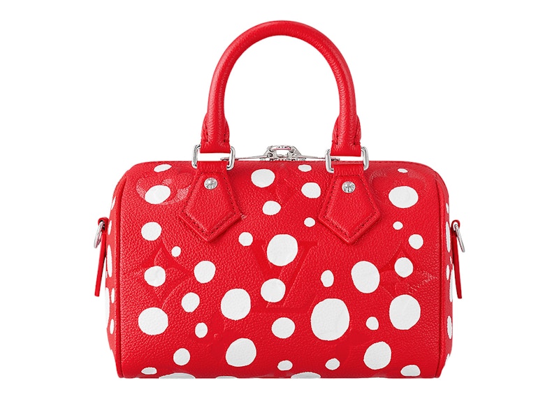 Order Louis Vuitton x Yayoi Kusama Speedy Bandouliere 20 Merah/Putih