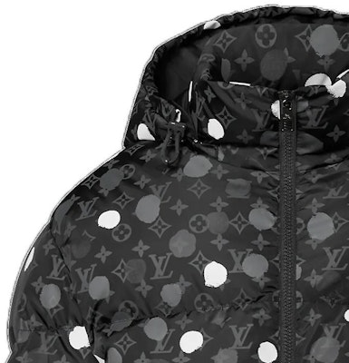 路易威登 x 草间弥生 2023春夏 黑色波点腰带外套 1AB8GN Sizing 路易威登 x 草间弥生 2023春夏 黑色波点腰带外套 1AB8GN