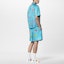 Shop LOUIS VUITTON x Yayoi Kusama SS23 Pantalones Cortos Azul Jacquard Hombre. 1AB487