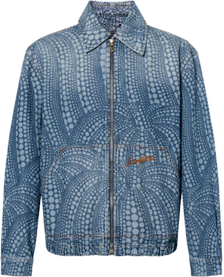 LOUIS VUITTON x Yayoi Kusama SS23 Blue Pumpkin Denim Jacket Edition. 1AB6OO Order LOUIS VUITTON x Yayoi Kusama SS23 Blue Pumpkin Denim Jacket Edition. 1AB6OO