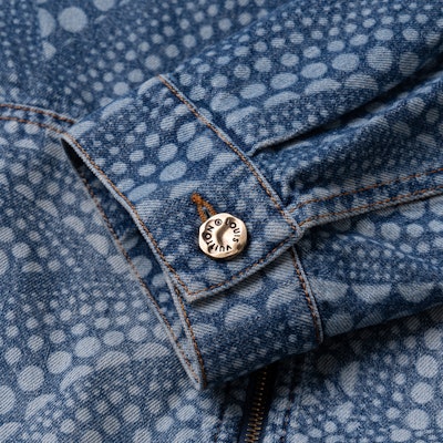 LOUIS VUITTON x Yayoi Kusama SS23 Blue Pumpkin Denim Jacket Edition. 1AB6OO Cheap LOUIS VUITTON x Yayoi Kusama SS23 Blue Pumpkin Denim Jacket Edition. 1AB6OO