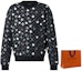 Details for LOUIS VUITTON x Yayoi Kusama SS23 Logo Polka Dot Hitam Sweatshirt. 1AB6J7