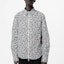 Shop LOUIS VUITTON x 草間彌生 SS23 白色波點長袖拉鍊襯衫 男款 1AB6I2
