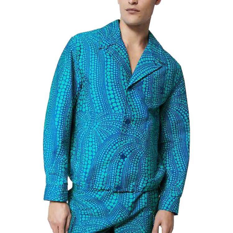 Details for 路易威登 x 草间弥生 SS23 蓝色南瓜印花休闲西装外套 1AB8HS