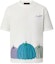 Buy ルイ・ヴィトン x 草間彌生 SS23 ホワイトパンプキン ロゴプリントTシャツ 1AB74Y