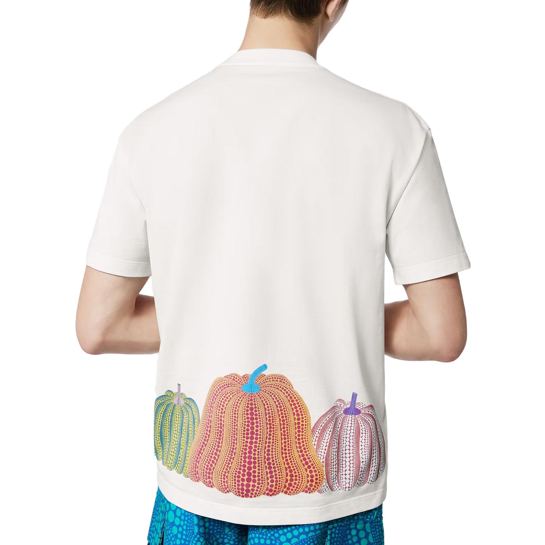 Purchase ルイ・ヴィトン x 草間彌生 SS23 ホワイトパンプキン ロゴプリントTシャツ 1AB74Y