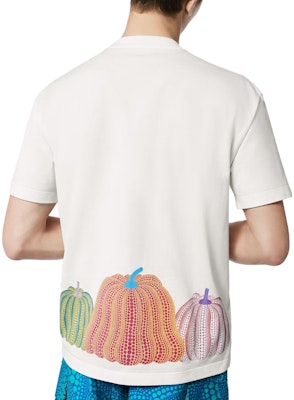 ルイ・ヴィトン x 草間彌生 SS23 ホワイトパンプキン ロゴプリントTシャツ 1AB74Y Purchase ルイ・ヴィトン x 草間彌生 SS23 ホワイトパンプキン ロゴプリントTシャツ 1AB74Y