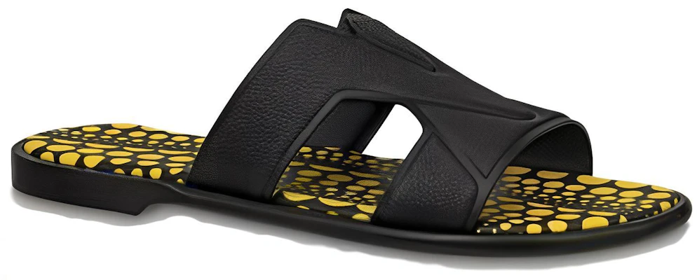 Louis Vuitton Yayoi Kusama x Slide 'Black Yellow' 1ABD6J Order Louis Vuitton Yayoi Kusama x Slide 'Black Yellow' 1ABD6J