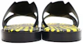 Shop Louis Vuitton Yayoi Kusama x Slide 'Black Yellow' 1ABD6J