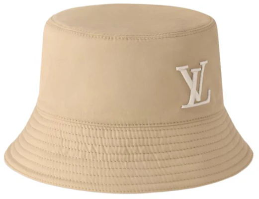 LOUIS VUITTON Topi Baldi Kapas Fesyen Beige Unisex Gaya Pasangan. M5108 Lookbook LOUIS VUITTON Topi Baldi Kapas Fesyen Beige Unisex Gaya Pasangan. M5108