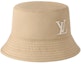Lookbook 路易威登時尚米色棉質漁夫帽 情侶款男女通用 M5108L