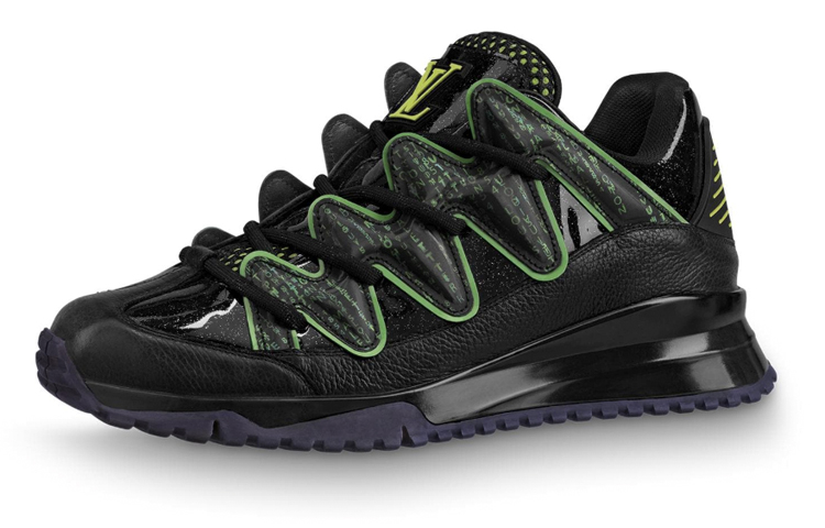 Louis Vuitton Zig Zag Sneaker Low 'Black Green Comfort Lace-Up' 1A5HGJ