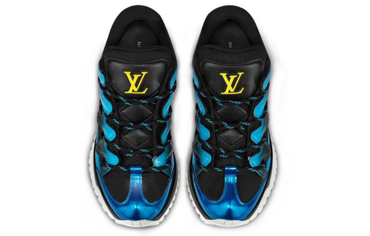 Shop Louis Vuitton Zig Zag Sneakers ''Zwart Blauw'' 1A49AN