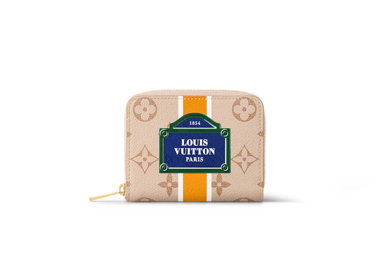 Louis Vuitton Zippy Coin Purse Beige/Ocher