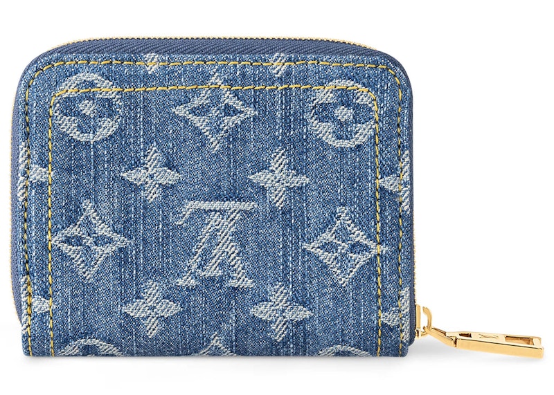 Order Louis Vuitton Dompet Syiling Zippy Monogram Denim Biru