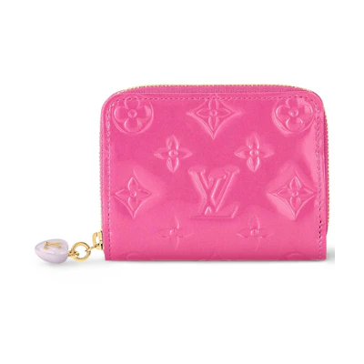 Louis Vuitton Zippy Coin Purse Neon Pink