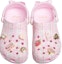 Shop LoveShackFancy x Crocs 经典渔夫鞋 粉色牛奶 212706-6ZW