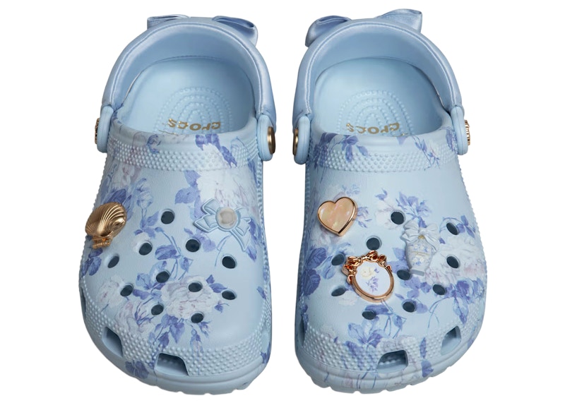 Order LoveShackFancy x Crocs Classic Clog Mineral Blue Kasut Clog 212839-4JQ