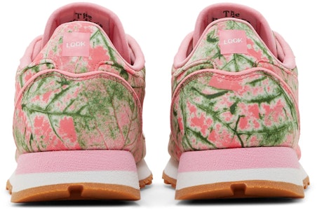 LQQK Studios x 리복 클래식 레더 'Leaf Camo - Bubble Gum' GY7109 GY7109 Details for LQQK Studios x 리복 클래식 레더 'Leaf Camo - Bubble Gum' GY7109 GY7109