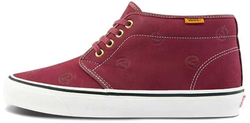 LQQK Studios x Vans OG Chukka Boot LX 'Circle V - Burgundy' VN0A5FBV2SO Buy LQQK Studios x Vans OG Chukka Boot LX 'Circle V - Burgundy' VN0A5FBV2SO
