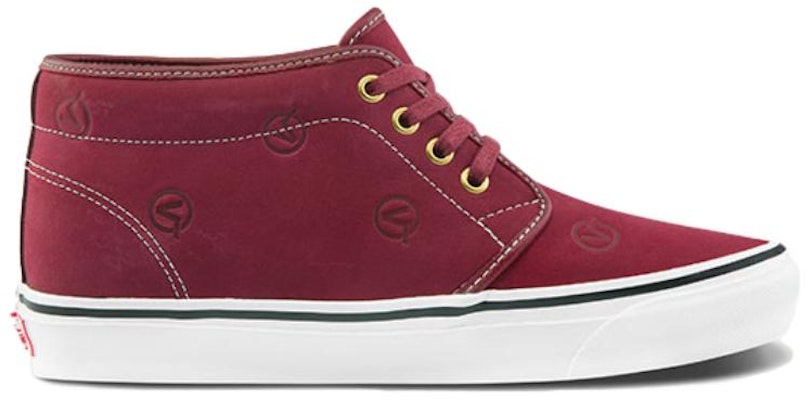 LQQK Studios x Vans OG Chukka Boot LX 'Circle V - Burgundy' VN0A5FBV2SO Order LQQK Studios x Vans OG Chukka Boot LX 'Circle V - Burgundy' VN0A5FBV2SO