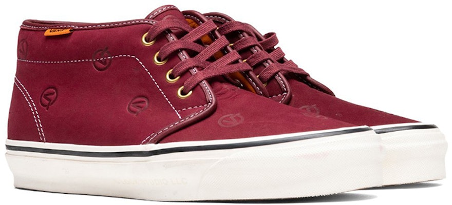 LQQK Studios x Vans OG Chukka Boot LX 'Circle V - Burgundy' VN0A5FBV2SO Lookbook LQQK Studios x Vans OG Chukka Boot LX 'Circle V - Burgundy' VN0A5FBV2SO
