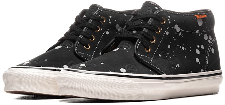 LQQK Studios x Vans OG Chukka Boot LX 'Circle V - Splatter Hitam' VN0A5FBV2SQ Lookbook LQQK Studios x Vans OG Chukka Boot LX 'Circle V - Splatter Hitam' VN0A5FBV2SQ