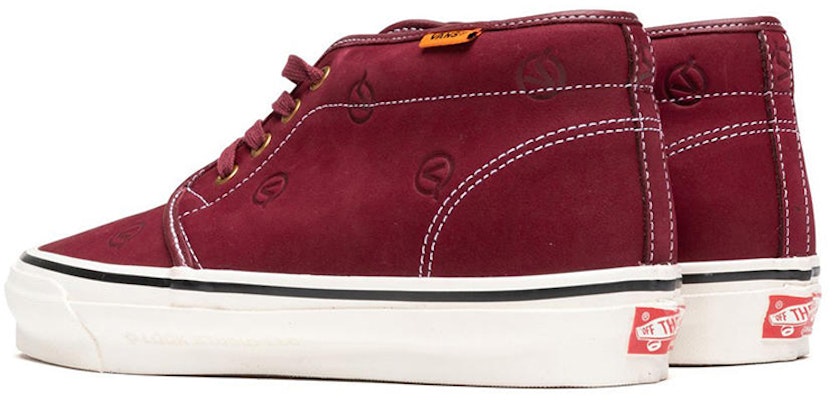 LQQK Studios x Vans OG Chukka Boot LX 'Circle V - Merah Anggur' VN0A5FBV2SO Shop LQQK Studios x Vans OG Chukka Boot LX 'Circle V - Merah Anggur' VN0A5FBV2SO