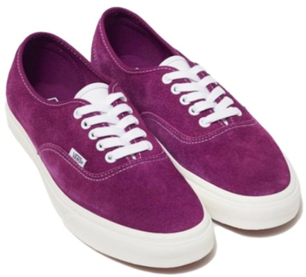 Vans Authentic One Piece 減震耐磨 低幫 板鞋 男女同款 紫色 Shop Vans Authentic One Piece 減震耐磨 低幫 板鞋 男女同款 紫色