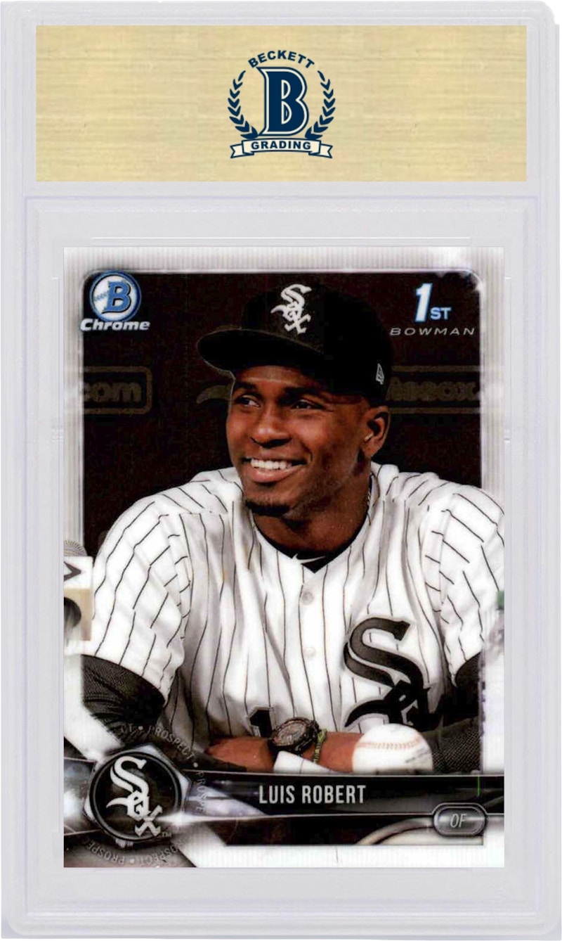 Luis Robert 2018 Bowman Chrome Prospects #21 圖 2