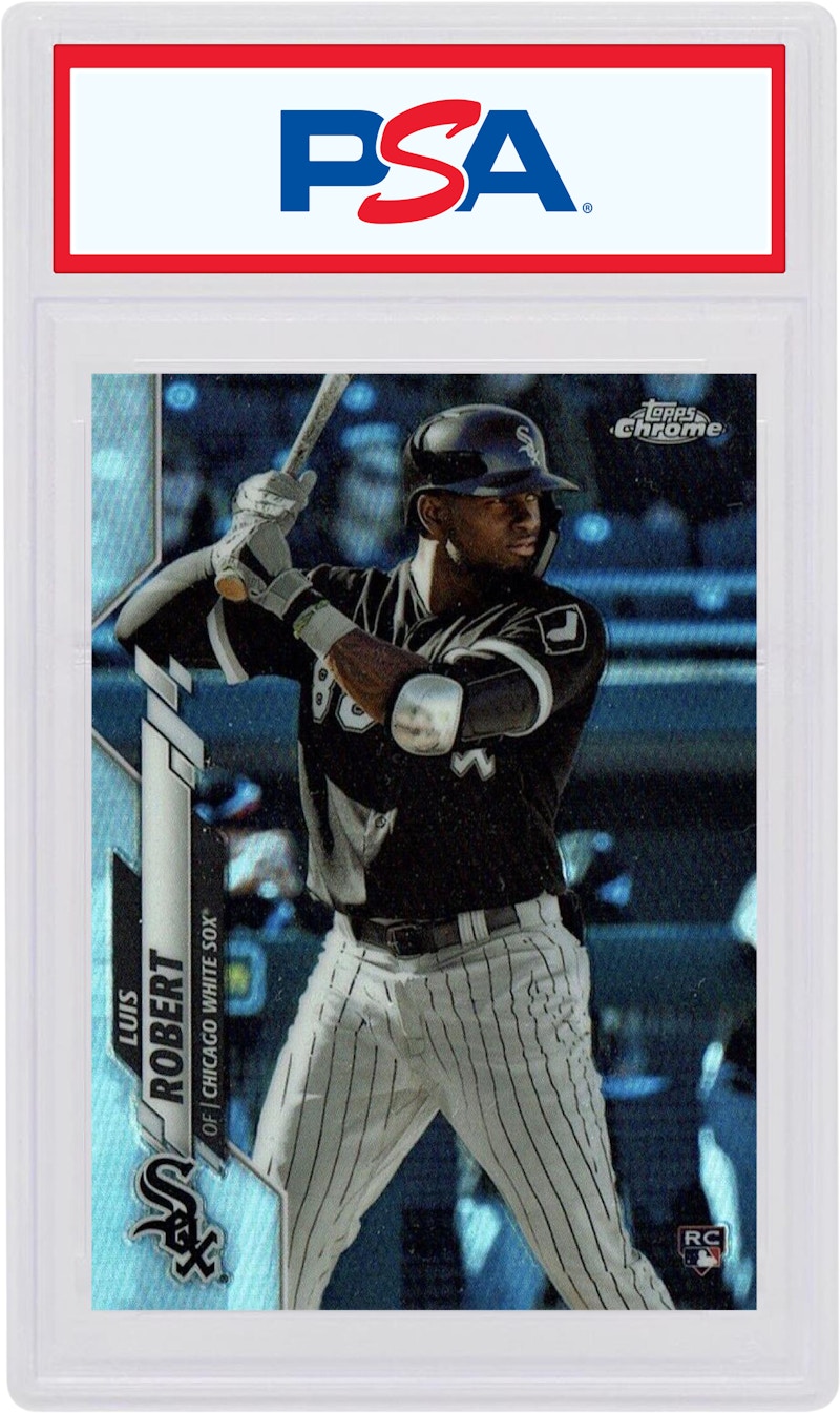 Buy 路易斯·羅伯特 2020年Topps Chrome新秀折射卡 #60