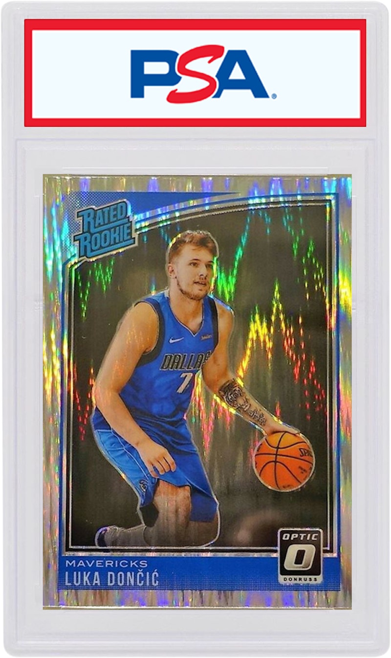 Buy Luka Doncic 2018 Donruss Optic Rookie Shock #177 Tarjeta Rookie Baloncesto.