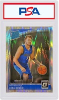 Luka Doncic 2018 Donruss Optic Rookie Shock #177 Luka Doncic 2018 Donruss Optic Rookie Shock #177