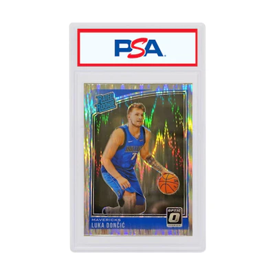 Luka Doncic 2018 Donruss Optic Rookie Shock #177