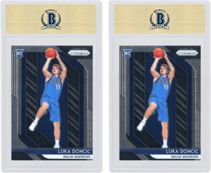 Luka Doncic 2018 Panini Prizm Rookie 2x Lot #280 圖 2