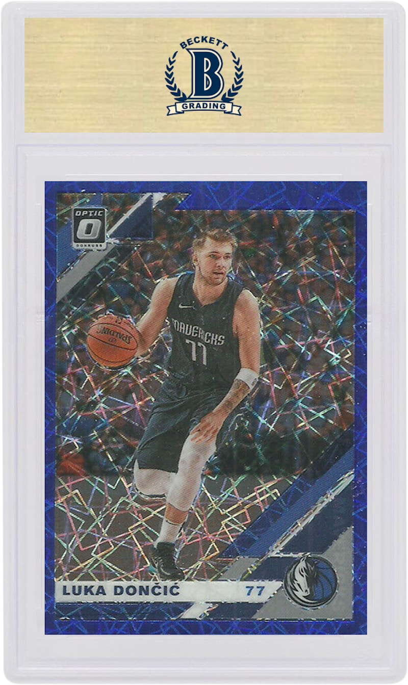 Order Luka Dončić 2019 Donruss Optic Blue Velocity #16 Tarjeta Coleccionable.