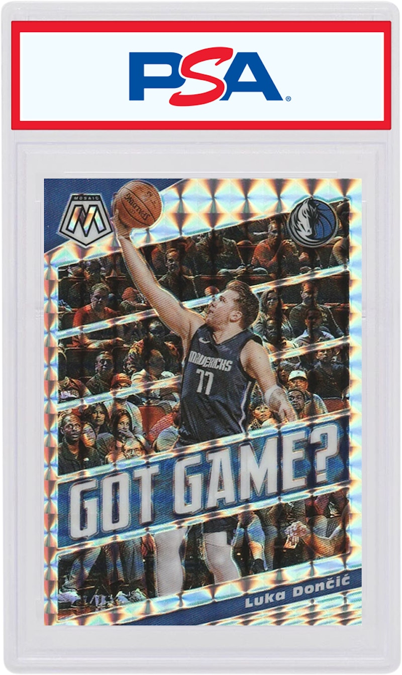 Luka Doncic 2019 Panini Mosaic Got Game? Mosaic #11